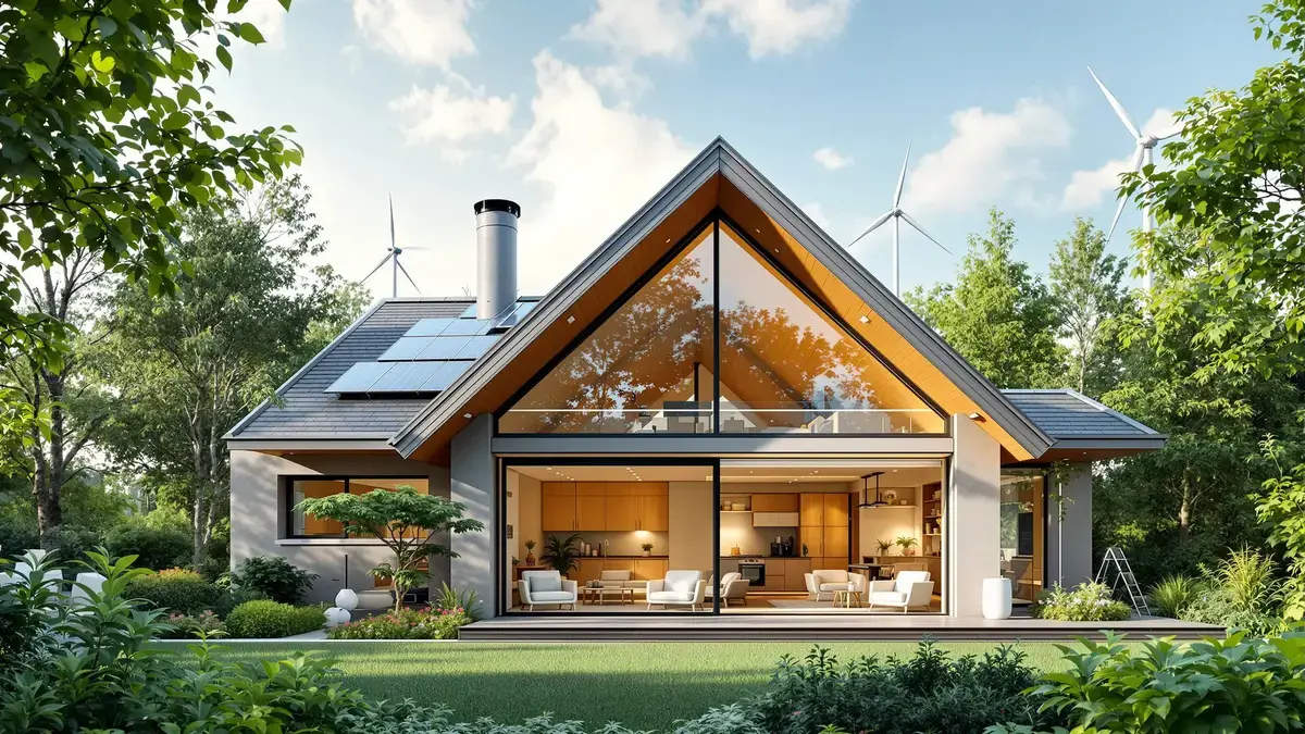 Entdecken Sie, wie dieses revolutionäre Haus das ganze Jahr über ohne Heizung und ohne Rechnungen bei 23 °C bleibt!